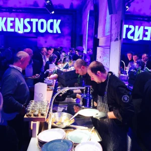 Firmenfeier von Birkenstock mit einem Catering von Panem et Salis Gourmethelden