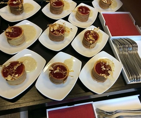 Baumkuchen auf einem Catering Event in Wien